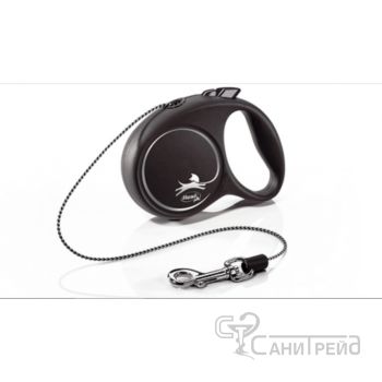 ФЛЕКСИ Black D.въже XS 3м/8кг ЧЕРНО